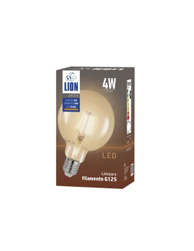 Lámpara Filamento LED 4W Cálida [LFP4W-V-C]