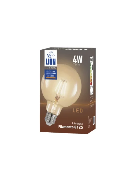 Lámpara Filamento LED 4W Cálida [LFP4W-V-C]