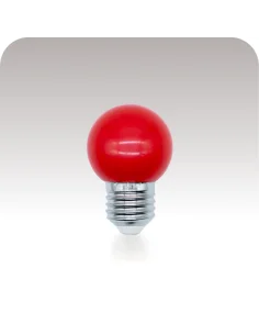 Lámpara gota LED roja 1W  [LA01W-R]