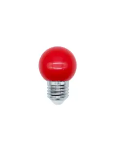 Lámpara Gota LED Roja 1W - Base E27 para Decoración | Lion 2