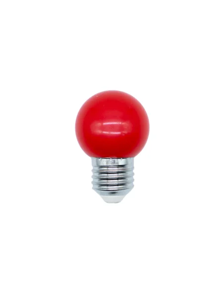 Lámpara gota LED roja 1W  [LA01W-R]