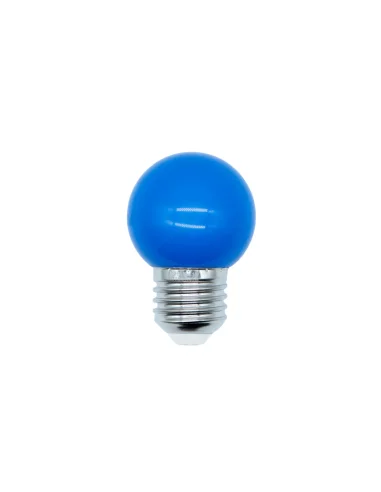 Lámpara gota LED azul 1W  [LA01W-AZ]