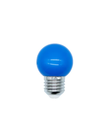 Lámpara gota LED azul 1W  [LA01W-AZ]