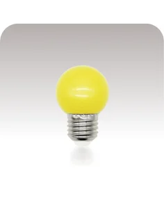 Lámpara gota LED amarilla 1W  [LA01W-AM]