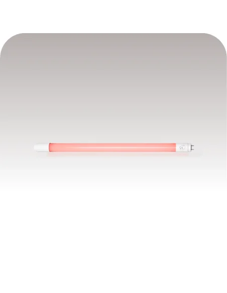 Tubo T8 LED rojo 9W  [TL09W-R]