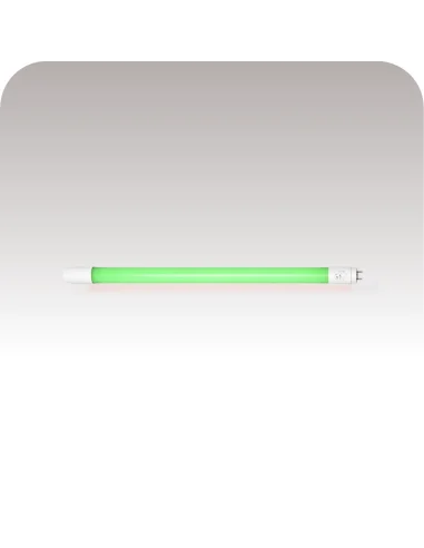 Tubo T8 LED verde 9W  [TL09W-V]