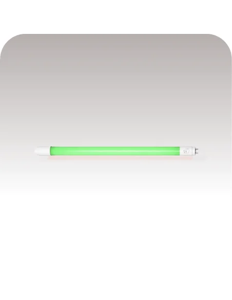Tubo T8 LED verde 9W  [TL09W-V]