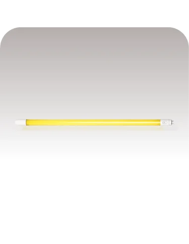 Tubo T8 LED amarillo 18W  [TL18W-AM]