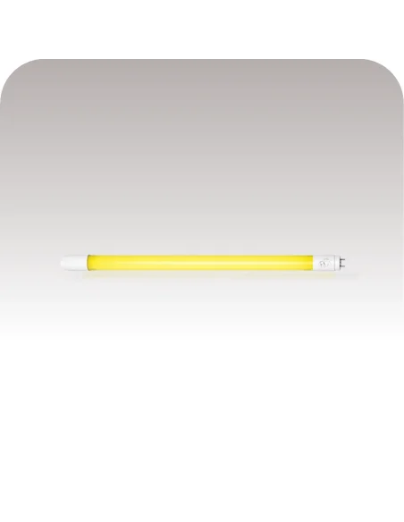 Tubo T8 LED amarillo 9W  [TL09W-AM]