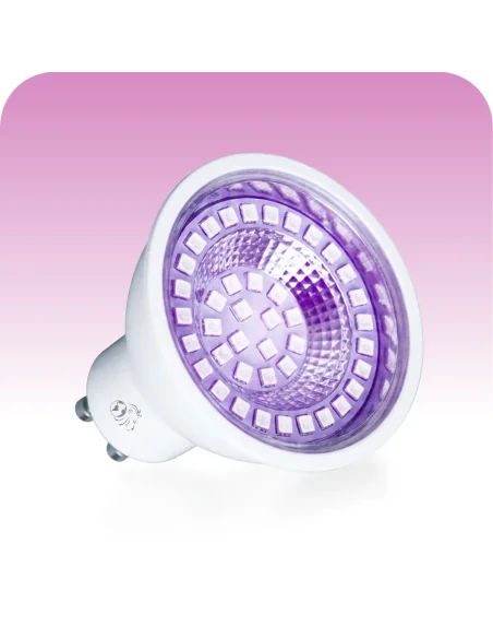 Dicroica UV LED 7W  [LD07W-U]
