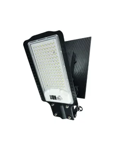 Luminaria pública solar LED 100W para calles, parques y espacios exteriores con panel solar integrado 2
