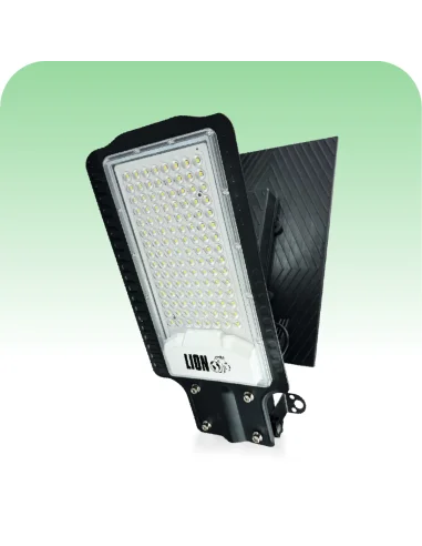 Luminaria pública Solar LED 100W Fría [ALP100W-SOL-F]