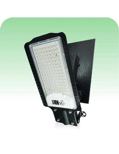 Luminaria pública Solar LED 100W Fría [ALP100W-SOL-F]