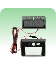 Aplique solar divisible LED 20L Fría [SOL20L-F]