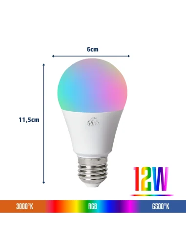 Lámpara SMART LED 12W  [LA12W-S]