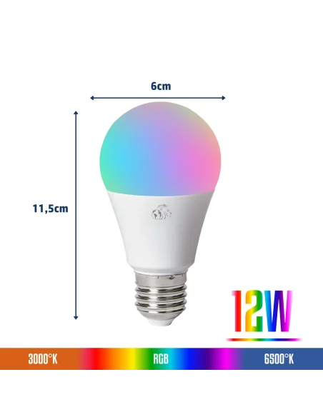 Lámpara SMART LED 12W  [LA12W-S]