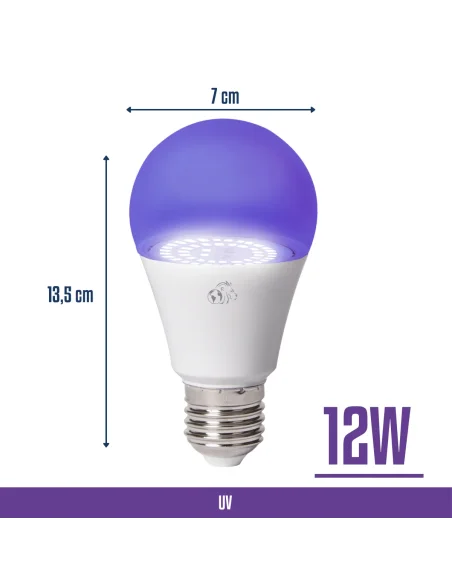 Bulbo UV LED 12W  [LA12W-U]