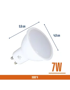 Dicroica automática LED 7W Cálida [LD07W-A-C] 2