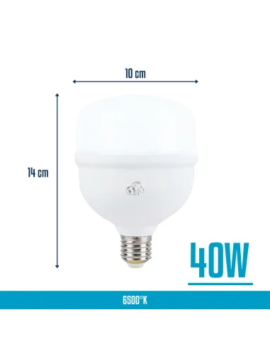 Lámpara autónoma LED 40W Fría [LH40W-EM-F]