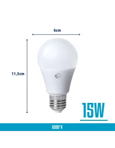 Bulbo automática LED 15W Fría [LA15W-A-F] 2
