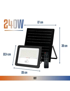 Reflector solar LED CCT 240W  [PR240W-SOL-CCT] 2