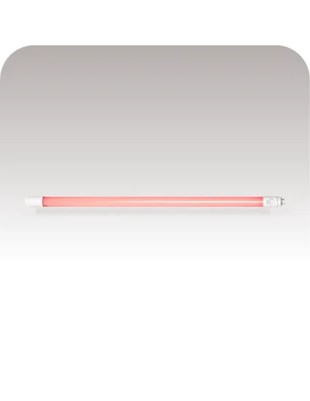 Tubo T8 LED rojo 18W  [TL18W-R]