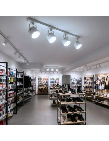 Lámpara LED AR111 12W - Luz Fría, Base gris GU10 | Lion
