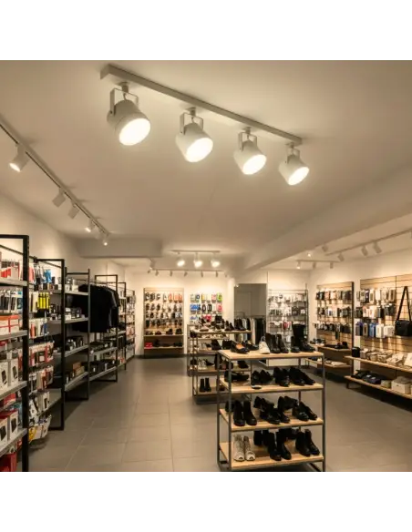 Lámpara LED AR111 12W - Luz Cálida, Base gris GU10 | Lion