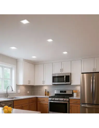 Panel de embutir LED 18W cuadrado Neutra [LPCE18W-N]