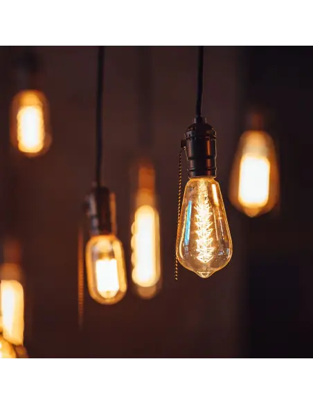 Lámpara Filamento LED ST64 4W - Estilo Vintage Ámbar | Lion
