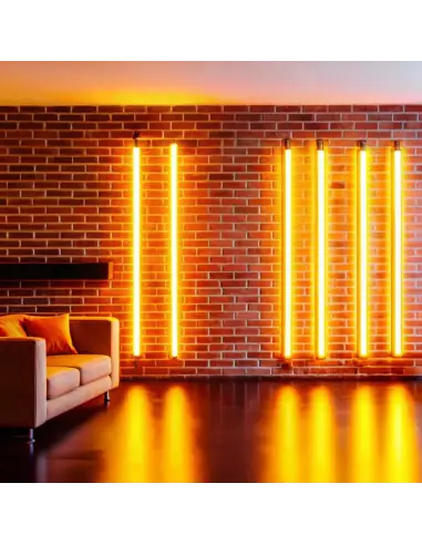 Tubo LED T8 Amarillo 18W - 120cm Alta Intensidad | Lion