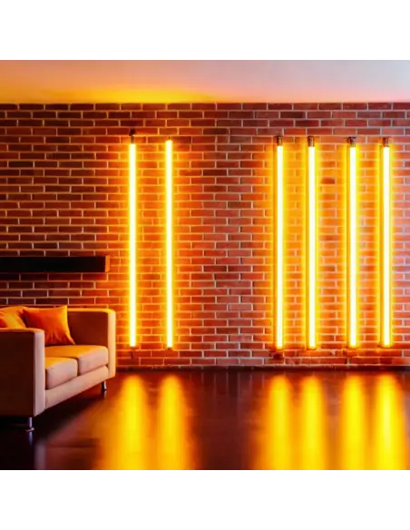 Tubo LED T8 Amarillo 18W - 120cm Alta Intensidad | Lion