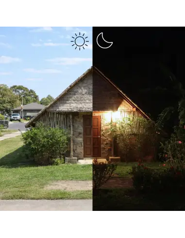 Dicroica LED Automática 07W con Fotocélula Luz Fría E27 | Lion