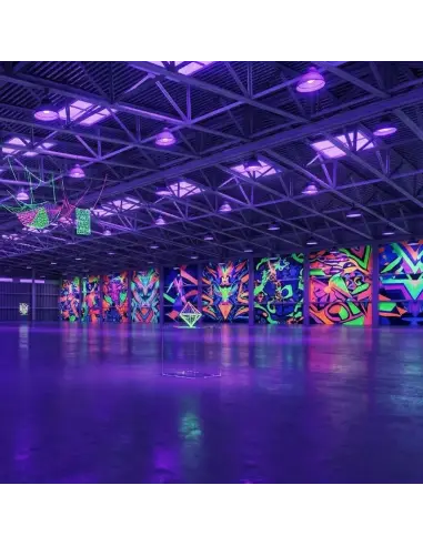 Alta potencia UV LED 50W E27 | Iluminación Ultravioleta - Efectos Especiales y Ambientación | Lion
