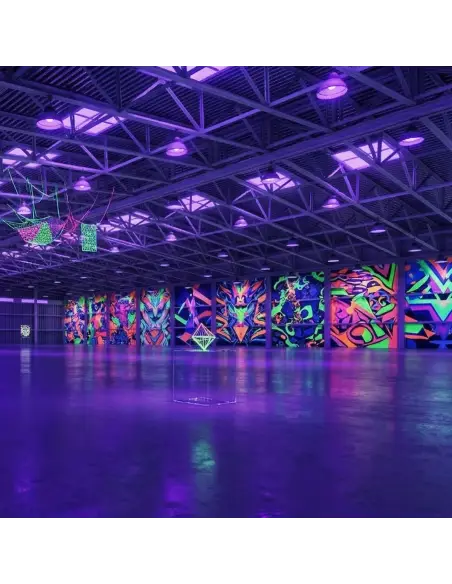 Alta potencia UV LED 50W E27 | Iluminación Ultravioleta - Efectos Especiales y Ambientación | Lion