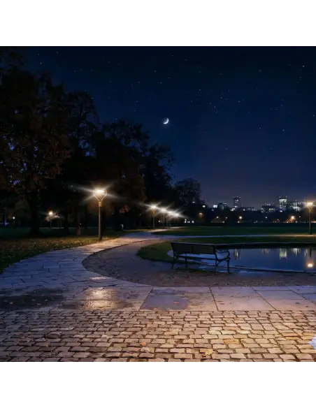 Farola LED 100W de Alto Rendimiento para Alumbrado Urbano- Luz fría | Lion