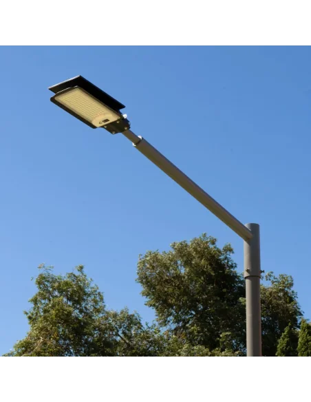 Luminaria Pública Solar LED 100W | Alumbrado Solar Mayorista Solux LION