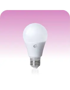 Lámpara LED 12W doble sensor fotocélula movimiento E27 Lion