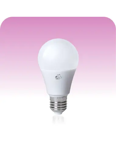 Lámpara LED 12W doble sensor fotocélula movimiento E27 Lion