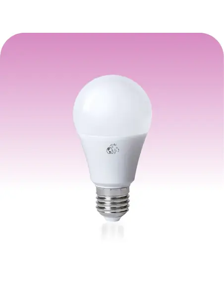 Lámpara LED 12W doble sensor fotocélula movimiento E27 Lion