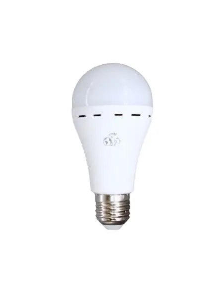 Bulbo LED Autónoma 12W con batería de litio Luz cálida E27 | Lion