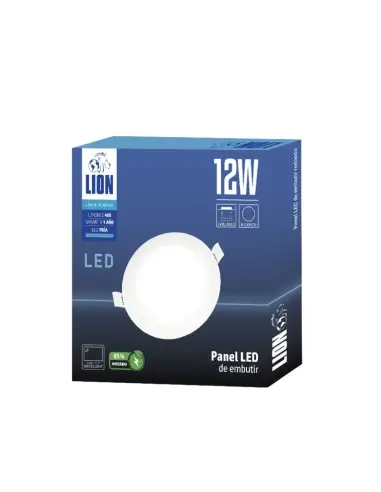 Panel de embutir LED 12W Fría [LPRE12W-F]
