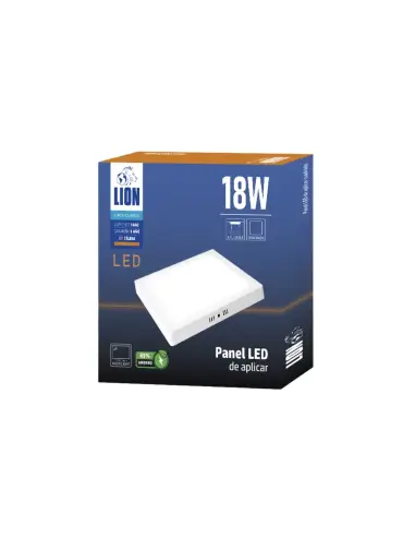 Panel de aplicar LED 18W cuadrado Cálida [LPCA18W-C]