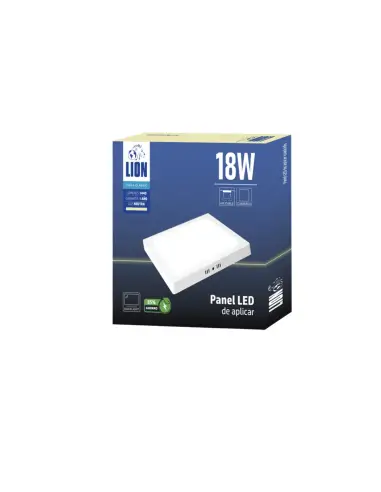 Panel de aplicar LED 18W cuadrado Neutra [LPCA18W-N]