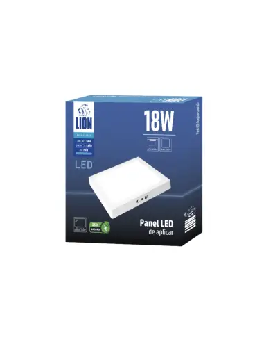 Panel de aplicar LED 18W cuadrado Fría [LPCA18W-F]