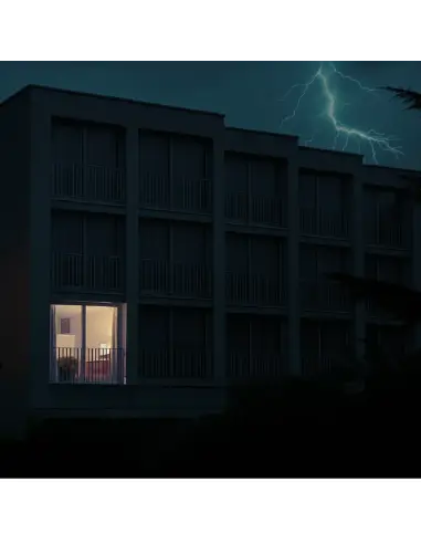 Bulbo LED Autónoma 12W con batería de litio Luz cálida E27 | Lion