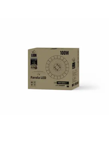Farola LED Marvin 100W IP65 para Alumbrado Público- luz fría | Lion