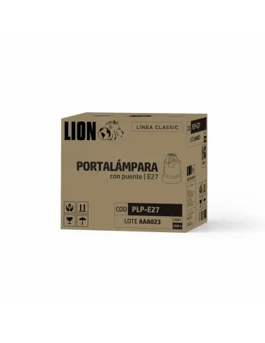 Portalámpara con puente E27  [PLP-E27]