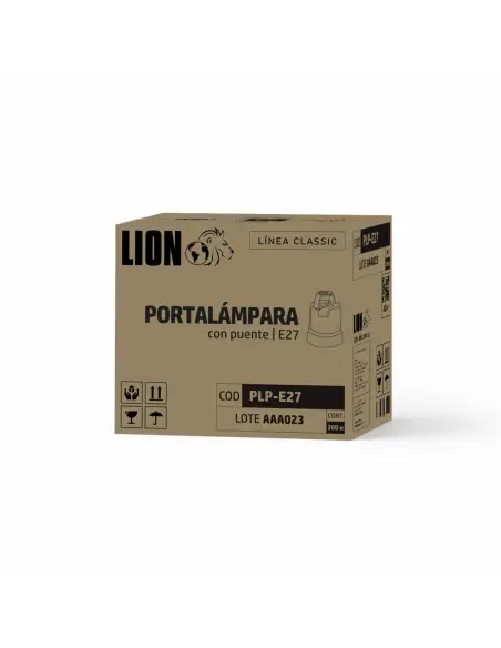 Portalámpara con puente E27  [PLP-E27]