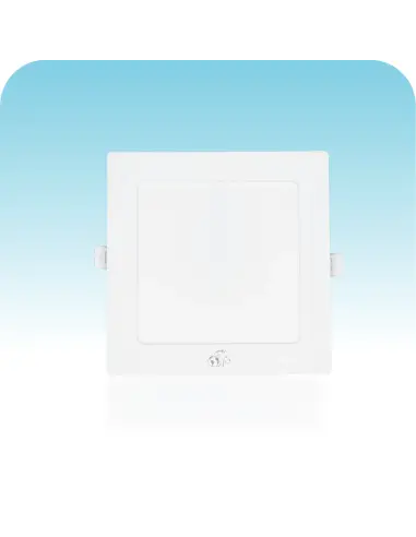 Panel de embutir LED 12W cuadrado Fría [LPCE12W-F]